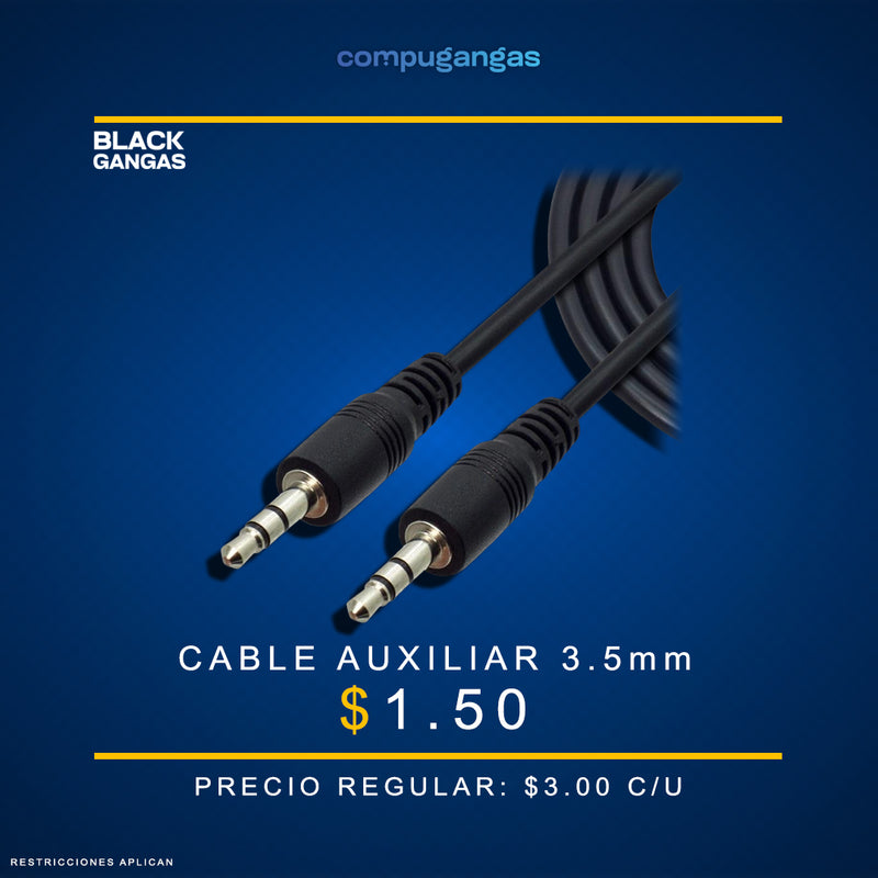 Cable auxiliar 3.5