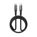 Klip Xtreme - USB cable - 24 pin USB-C - 1.8 m - Black - 240W Braided