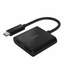 Belkin USB-C to HDMI + Charge Adapter - Adaptador de vídeo - 24 pin