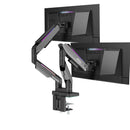 MSI - Dual Monitor Arms - RGB 17-49in 2 to 20Kg Iron Gra