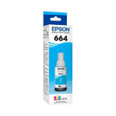 Epson T664 - Cián - original - recarga de tinta - para Epson L380