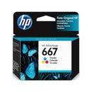 HP - 667 - Ink cartridge - Tricolor - 3YM78AL
