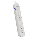 Forza - Surge protector - AC 110/220 V - 6 Tomas de Corriente - 500J 2Pack GR/BK