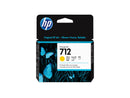 HP 712 - 29 ml - amarillo - original - DesignJet - cartucho de tinta