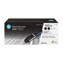 HP 103AD Reload Kit - Paquete de 2 - negro - recarga de tóner - para