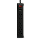 Forza - Power strip - 6 Tomas de Corriente - Univ NEMA 10ft Cable