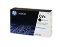 HP 89X - Gran capacidad - negro - original - LaserJet - cartucho de tóner (CF289X)