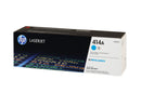 HP 414A - Cián - original - LaserJet - cartucho de tóner (W2021A)