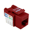 Nexxt - Modular insert - RJ-45 - red - 1 port