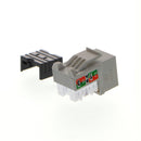 Nexxt Solutions Infrastructure - Keystone Jack - Category 6 - Cat6 Unshd KJ Grey
