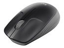 Logitech M190 - Ratón - óptico - 3 botones - inalámbrico - receptor