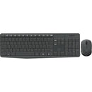 Logitech - Juego de teclado y ratón - MK235 - Español - Inalámbrico - USB - Negro