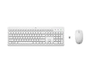 HP 230 Wireless Mouse and Keyboard Combo White LNG Spanish