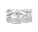 Logitech - Keyboard - Wave keys - Spanish - Off white