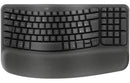 Logitech - Keyboard - Wave keys - Spanish - Graphite