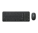 Logitech - MK250 Compact Bluetooth Wireless Combo - Spanish - Graphite