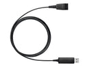 Jabra LINK 230 - Adaptador para auriculares - USB macho a Desconexión rápida