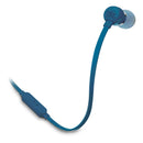JBL - Headphones - T110 Wired In-ear Blue (S. Ame