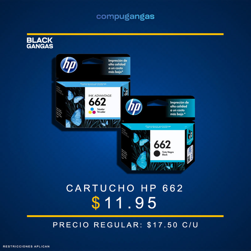 Cartucho HP 662