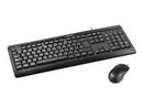 Kit de teclado y ratón modelo KCK-251S DeskMate con conexión USB – Klip Xtreme