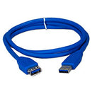 Cable de extensión USB color azul – Xtech