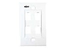 Placa de montaje para red color blanco – Nexxt Solutions Infrastructure