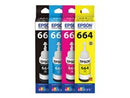 Botella de tinta T664 color amarillo original – Epson