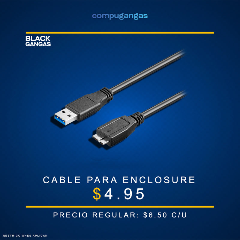 Cable USB para enclosure