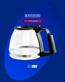 Jarra de Cafetera para 12 Tazas – Black + Decker