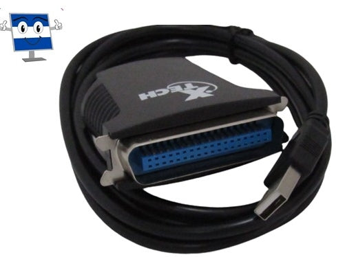 Cable convertidor USB 2.0 macho a paralelo XTC-318