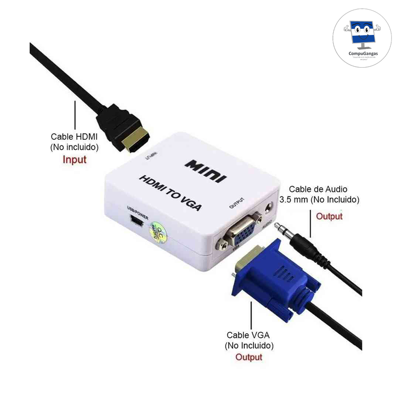 Adaptador de VGA a HDMI