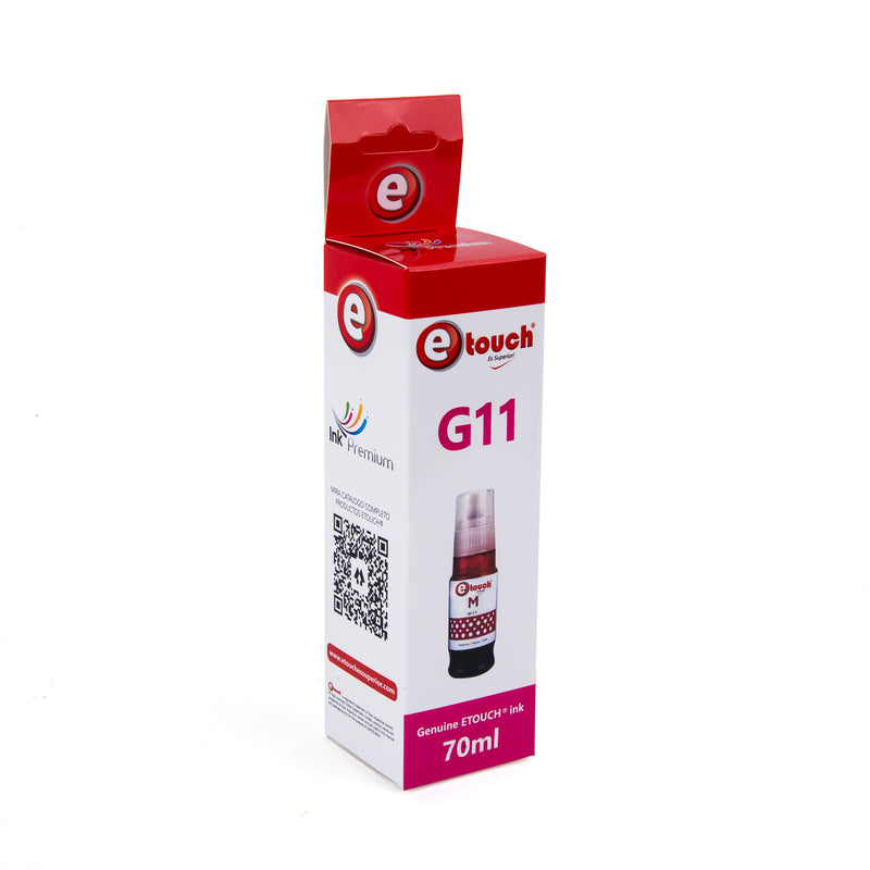 TINTA P/IMPRESORAS CANON SERIE GI11 MAGENTA 70ML ETOUCH