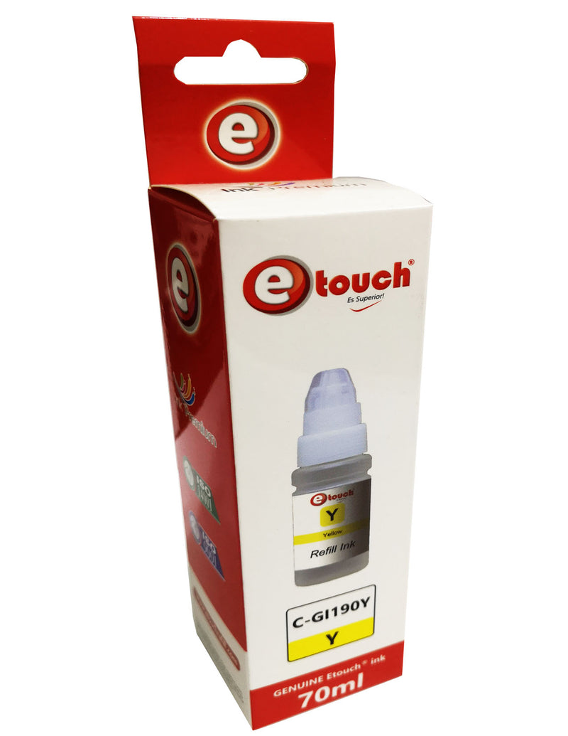 TINTA P/IMPRESORAS CANON SERIES G AMARILLO 70ML ETOUCH