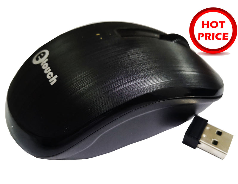 MOUSE OPTICO INALAMBRICO 1200DPI ETOUCH