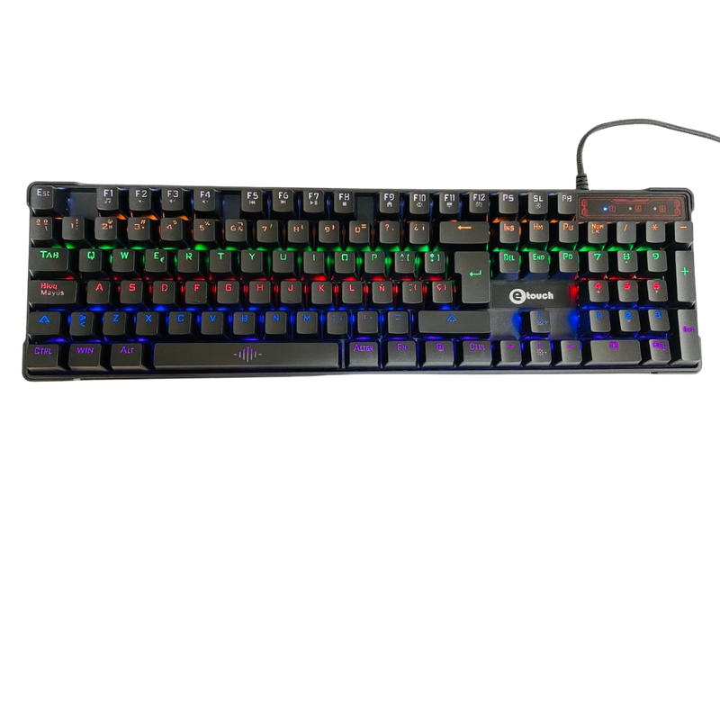 TECLADO GAMING MECANICO AZERO